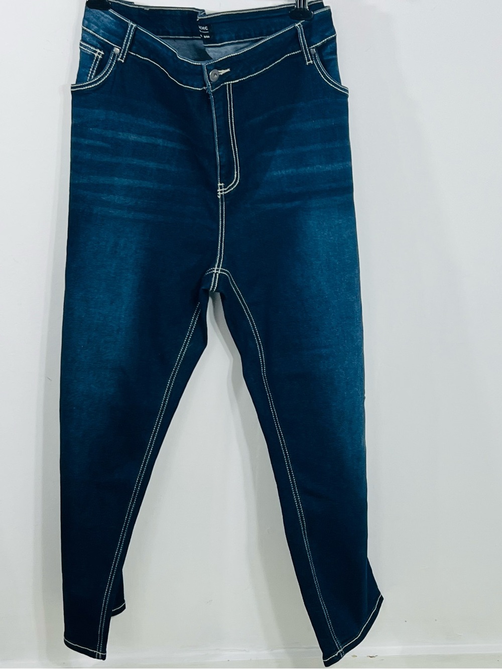 Bloomchic Denim Dark Wash Straight Leg Size 26 Everyday Casual Preppy Jeans